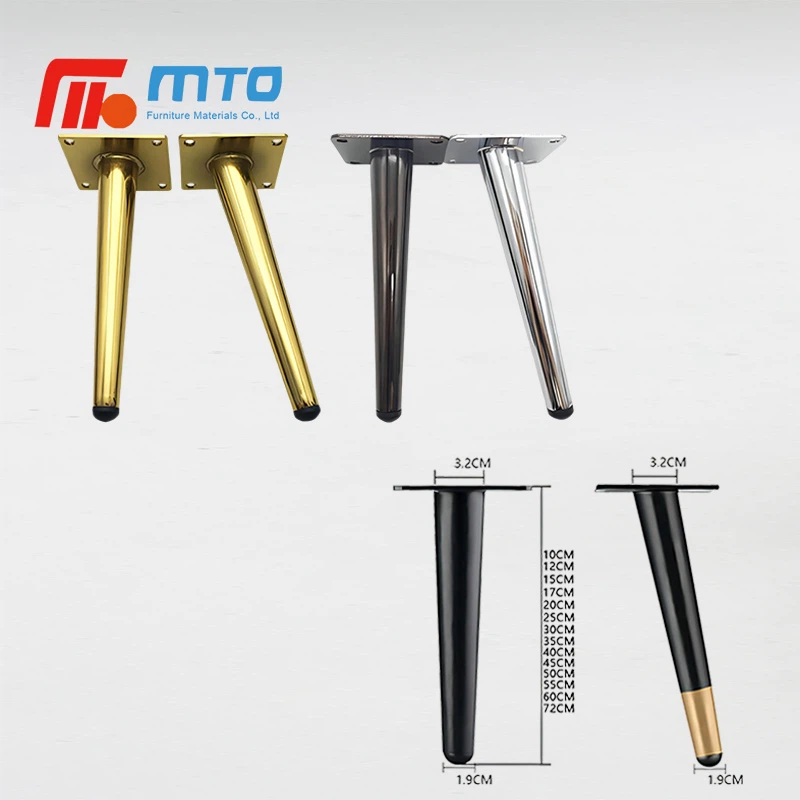 Ocelové nohy skříně